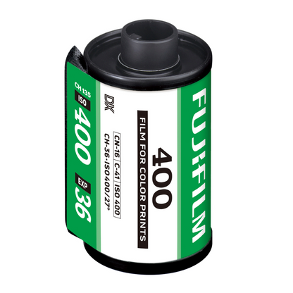 Fujifilm C200 / C400 35mm Color Negative Film Roll with 36 Exposures Shot for Point & Shoot Photography