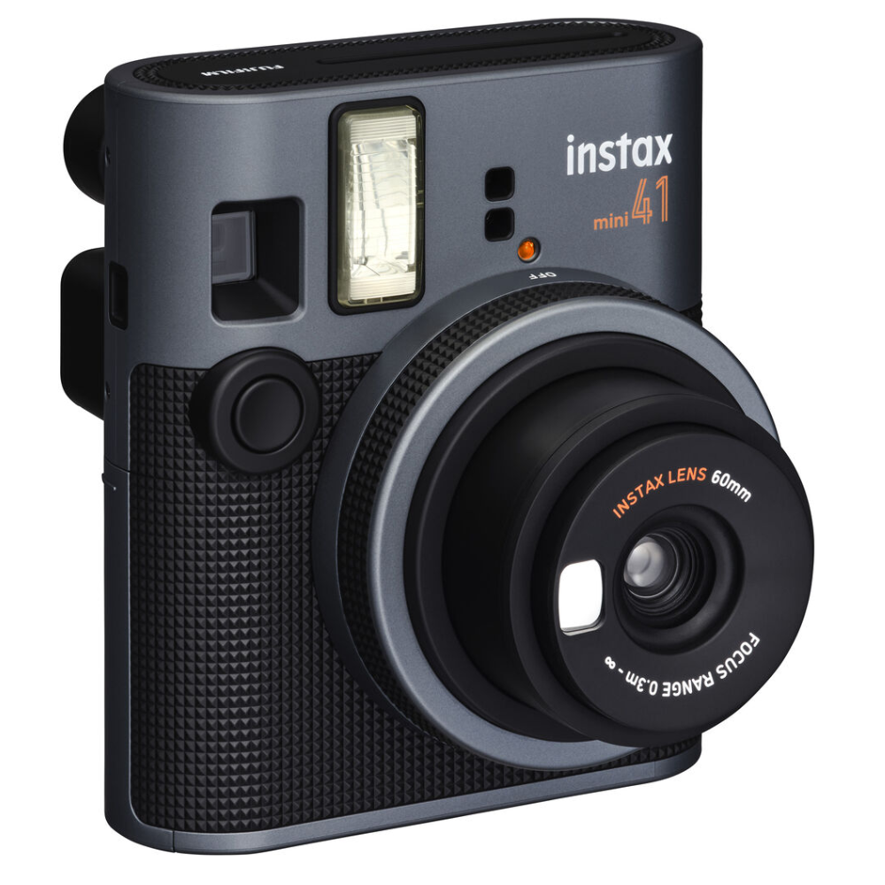 FUJIFILM Instax Mini 41 Classic Instant Film Camera with Automatic Shutter Speed / Exposure Adjustment & Close-Up Selfie Mode