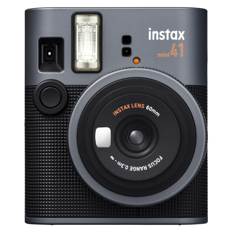 FUJIFILM Instax Mini 41 Classic Instant Film Camera with Automatic Shutter Speed / Exposure Adjustment & Close-Up Selfie Mode