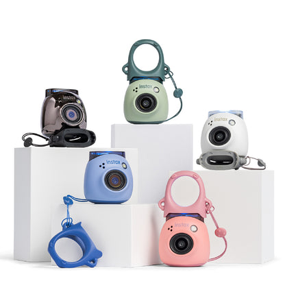 FUJIFILM Instax Pal Tiny Digital Camera with Wide-Angle Lens, 1/5-inch CMOS Sensor with Primary Color Filters, ISO 100-1600, Built-In Flash, Bluetooth Connectivity via Smartphone App, Internal Storage and microSD Card Slot