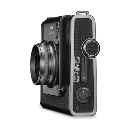 FUJIFILM Instax WIDE Evo Hybrid Instant Film Camera + Built-In Bluetooth Direct Printer, Manual Print Crank, Wide Angle Mode, Degree Control Lens Knob, 6 Film Styles, 10 Lens Effects & 10 Film Effects, Remote Shooting App Controls