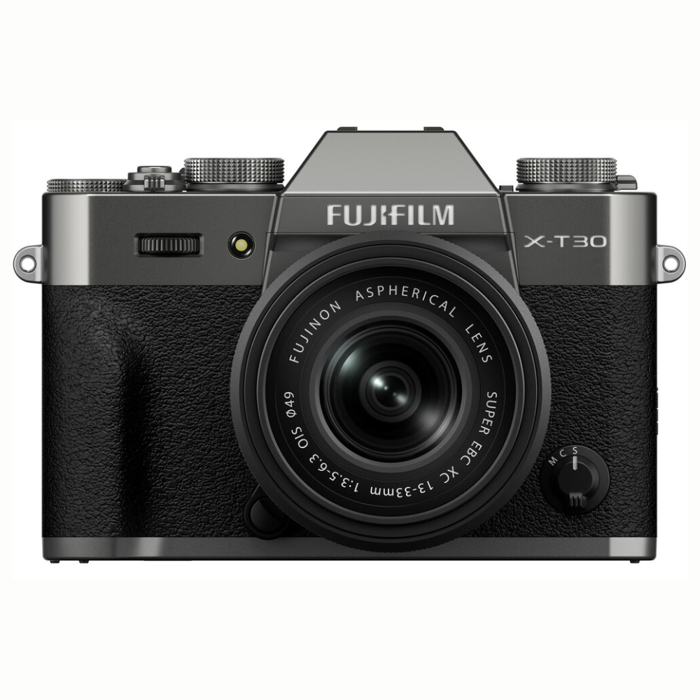 FUJIFILM X-T30 III Mirrorless Camera with XC 13-33mm f/3.5-6.3 OIS Lens - Charcoal Silver