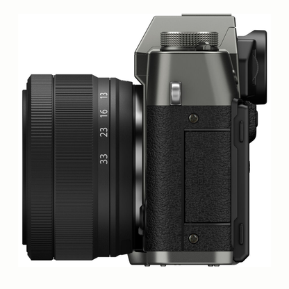 FUJIFILM X-T30 III Mirrorless Camera with XC 13-33mm f/3.5-6.3 OIS Lens - Charcoal Silver