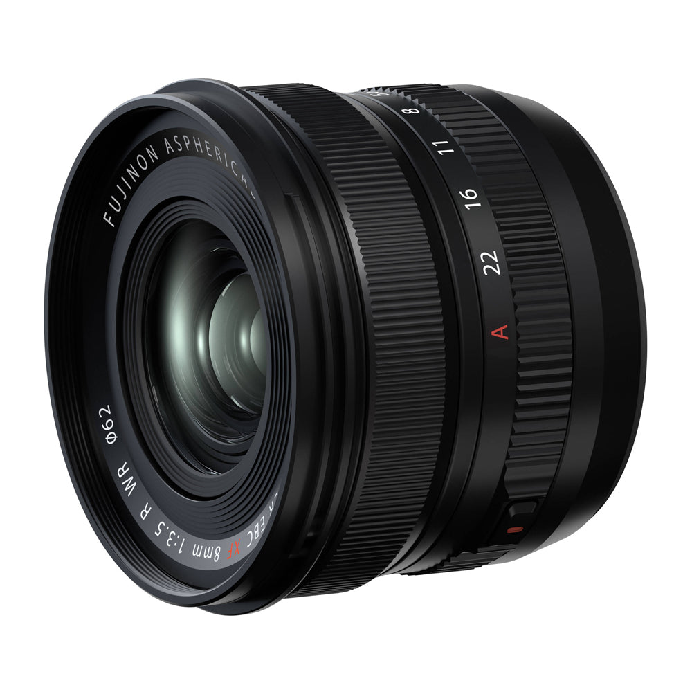 FUJIFILM FUJINON XF 8mm f/3.5 R WR APS-C Autofocus Ultra-Wide Angle Lens for X-Mount Mirrorless Camera
