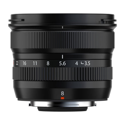 FUJIFILM FUJINON XF 8mm f/3.5 R WR APS-C Autofocus Ultra-Wide Angle Lens for X-Mount Mirrorless Camera