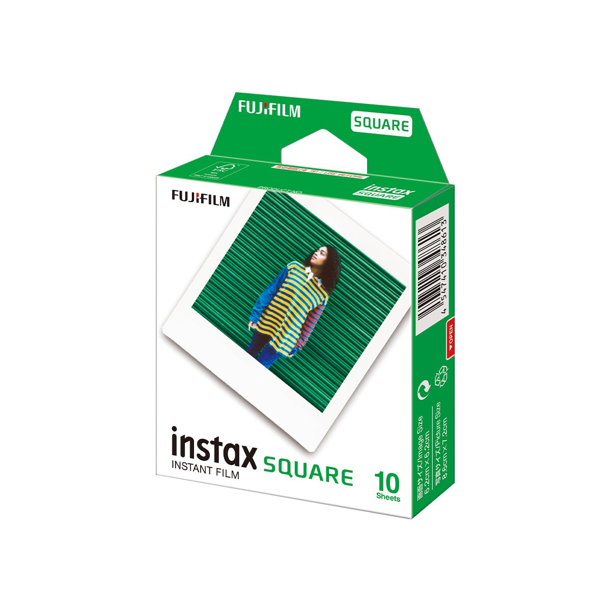 Fujifilm Instax Square Glossy 10 Sheets Film - Single Pack