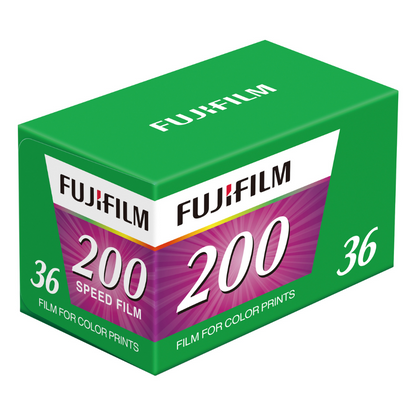 Fujifilm C200 / C400 35mm Color Negative Film Roll with 36 Exposures Shot for Point & Shoot Photography