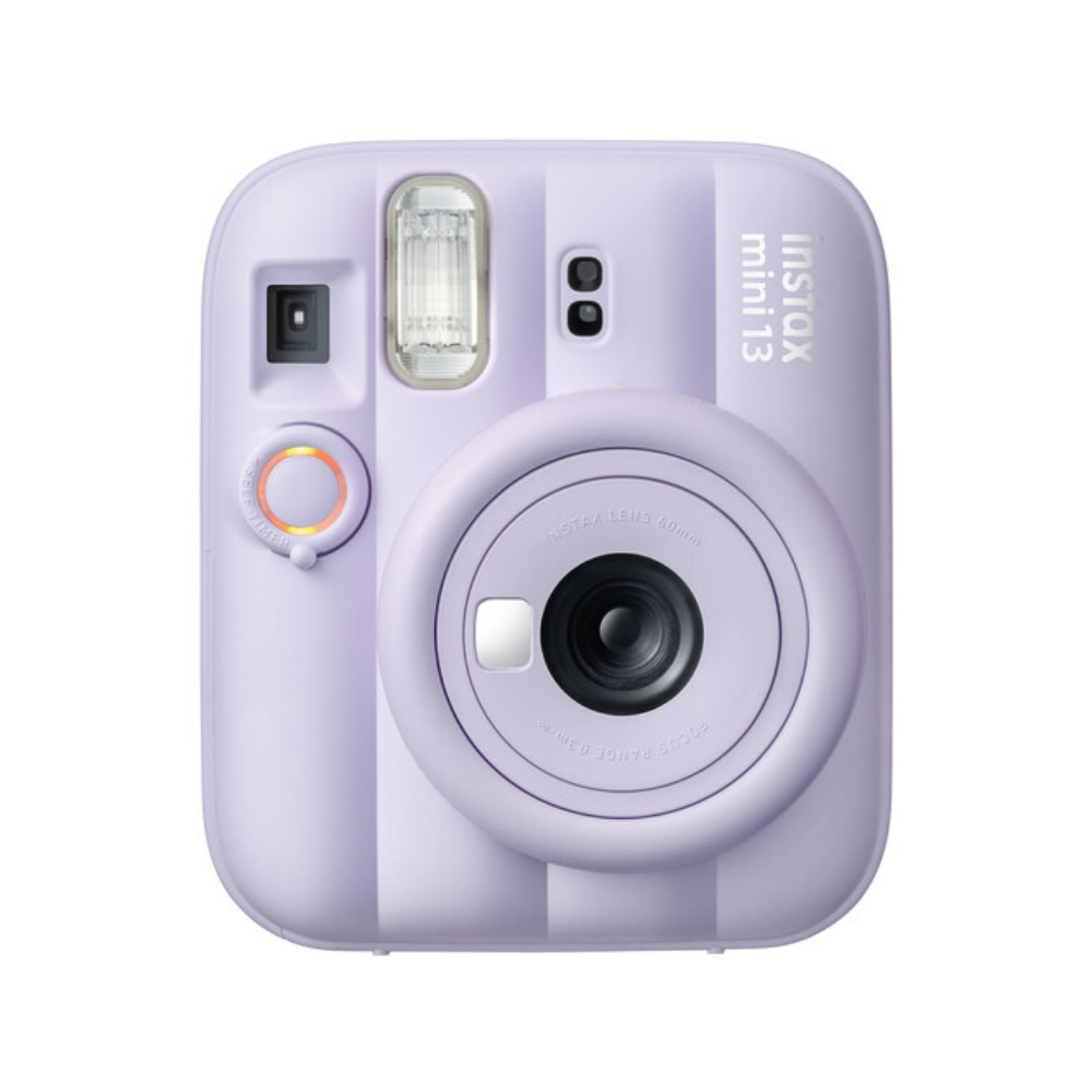 FUJIFILM Instax mini 12 | 13 Instant Film Camera with Automatic Exposure, Close-Up Mode, and Selfie Mirror  - Available in Blossom Pink, Pastel Blue, Lilac Purple, Clay White, and Mint Green