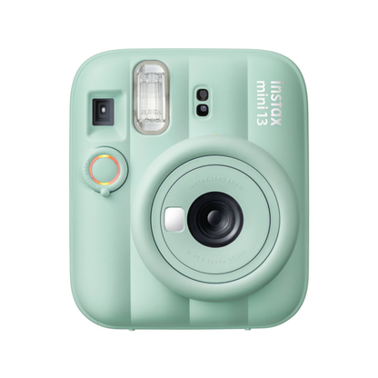 FUJIFILM Instax mini 12 | 13 Instant Film Camera with Automatic Exposure, Close-Up Mode, and Selfie Mirror  - Available in Blossom Pink, Pastel Blue, Lilac Purple, Clay White, and Mint Green
