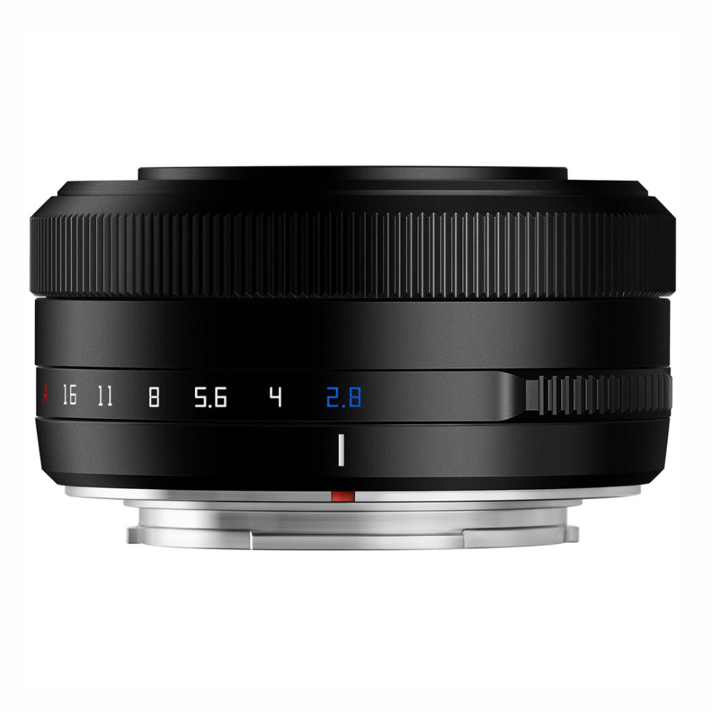 TTArtisan 27mm f/2.8 AF Autofocus APS-C Format FUJIFILM X Mount Portrait Pancake Prime Lens with STM Stepping AF Motor, 13.8" Focusing Distance and USB-C Port Firmware Upgrade for Photography | Black, Silver, Polar White
