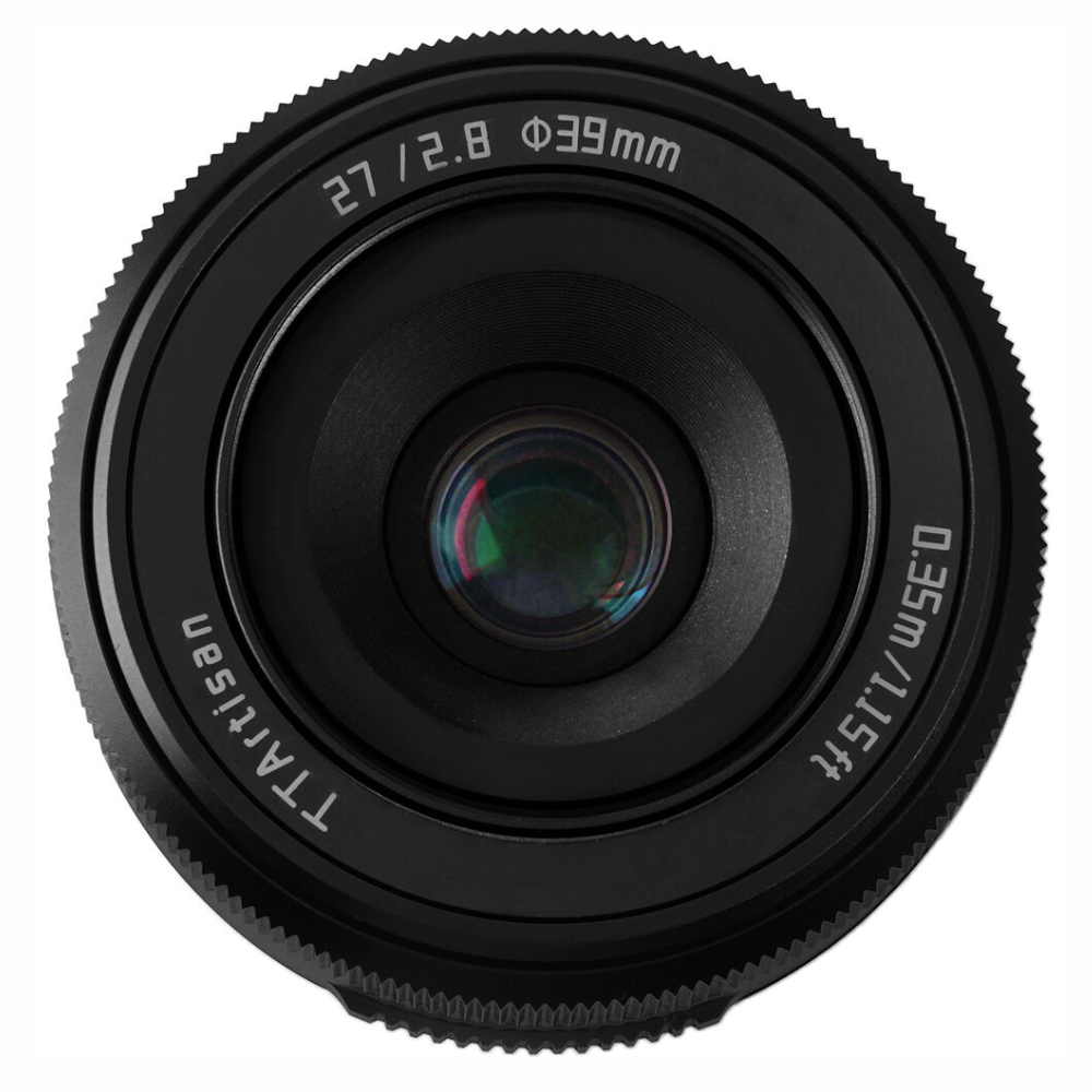 TTArtisan 27mm f/2.8 AF Autofocus APS-C Format FUJIFILM X Mount Portrait Pancake Prime Lens with STM Stepping AF Motor, 13.8" Focusing Distance and USB-C Port Firmware Upgrade for Photography | Black, Silver, Polar White