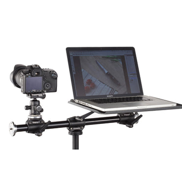 [CLEARANCE] Godox Adjustable Dual Mount Arm with Ratchet Levers, 1/4"-20 & 3/8" Mounts for Tripod Camera Support | LSA-10