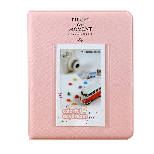 [CLEARANCE] Pikxi AM28 28-Sheet Colored Pages Photo Album for Fujifilm Instax Mini Instant Camera Mint
