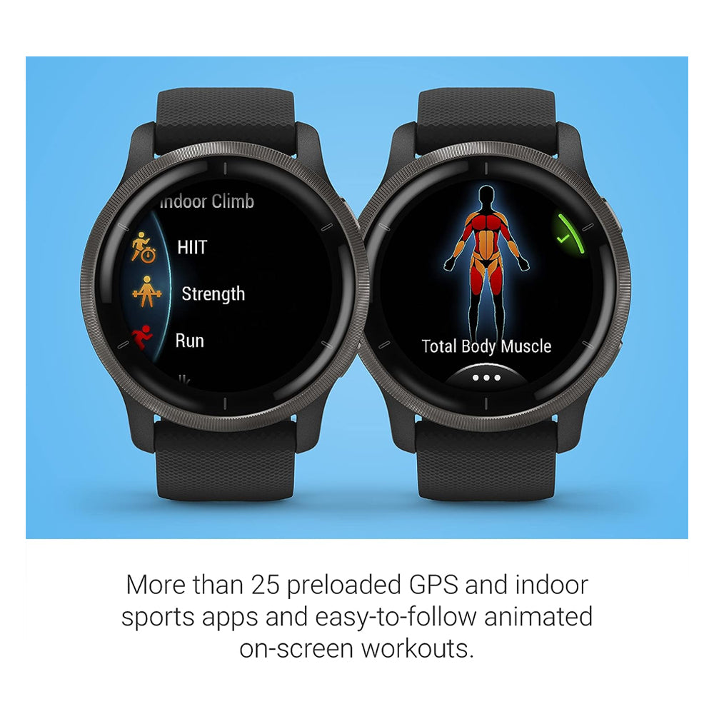 Garmin Venu 2 Plus Fitness GPS Smartwatch with Phone Calls & Texts 