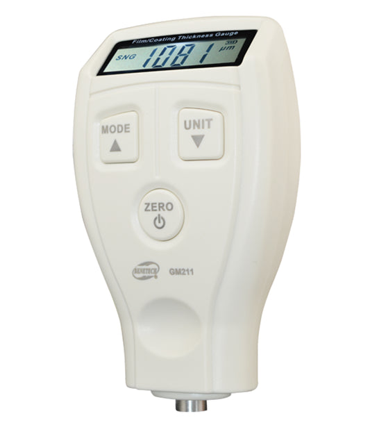 [CLEARANCE] Benetech GM211 0-1500um High precision Coating thickness Gauge Magnetic/non-magnetic Car Automotive Compound Thickness Gauge