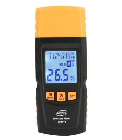 Benetech GM610 Portable Wood Moisture Tester Meter