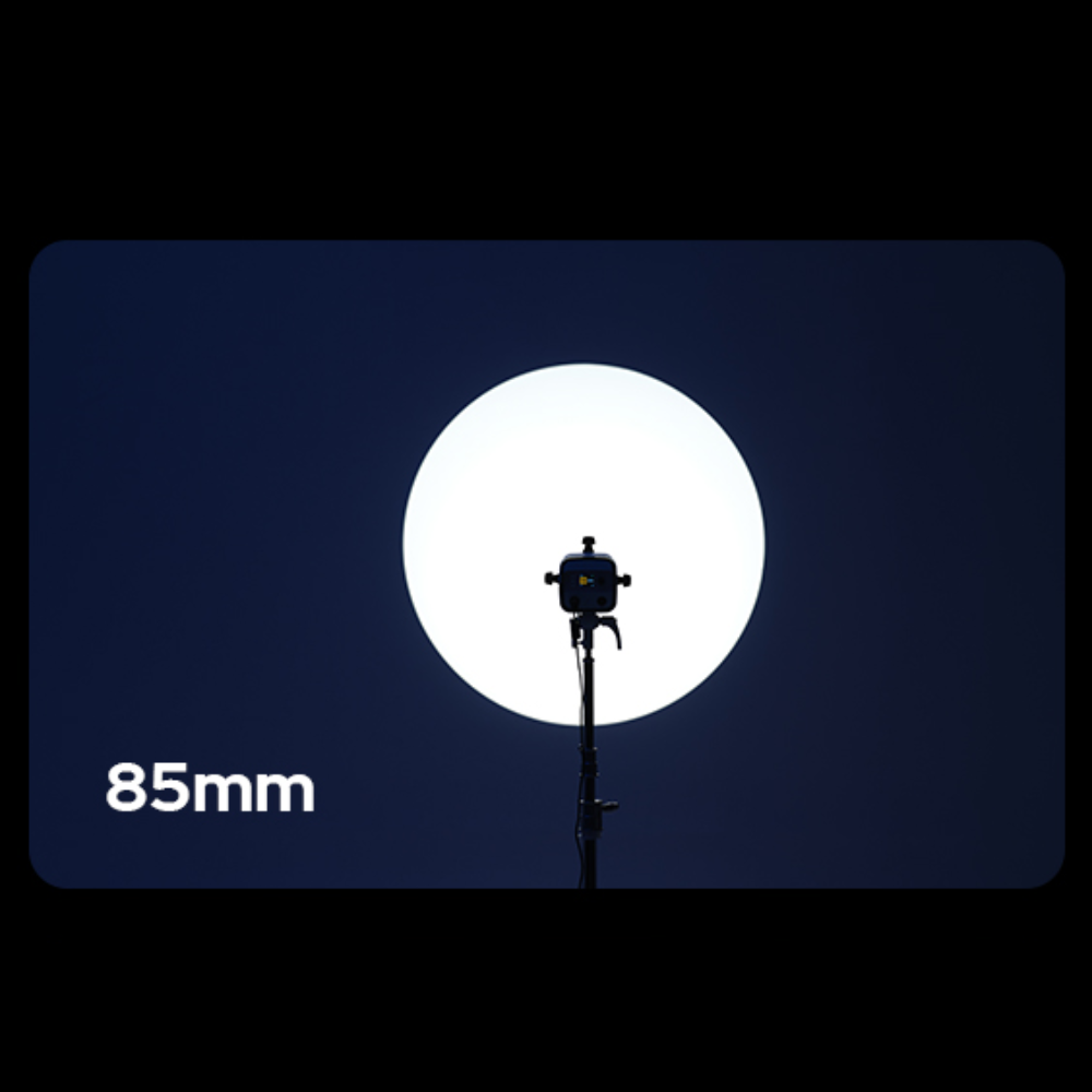 Godox BP-SE 150mm / 85mm LED Optical Projection Lens Attachment Kit for Litemons LA150R LA200R LA300BI LA300R Series with 4 Adjustable Leaves, 360° Rotatable Design, Bowens Mount, Gobo Set with Holder and Gel Frame