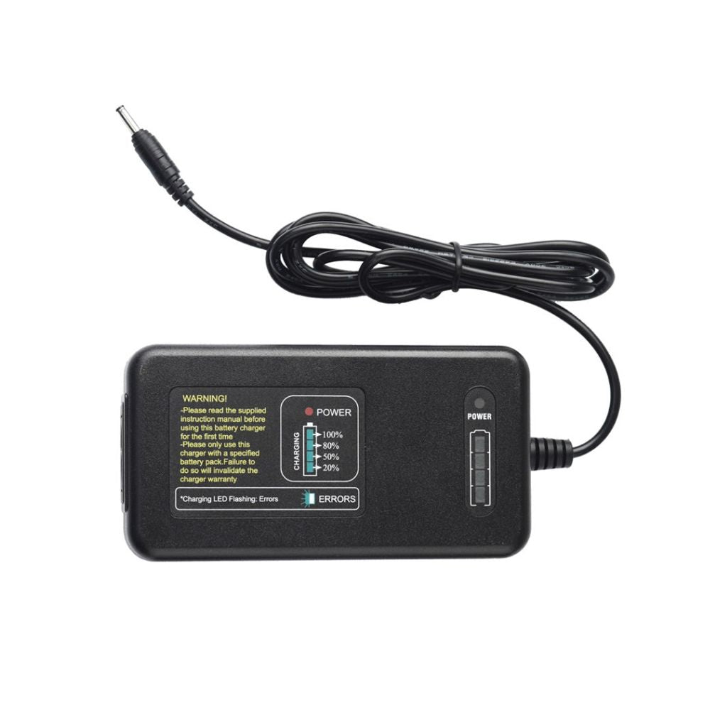 Godox Lithium Ion Battery Charger for AD600 / AD600Pro with LED Power Status Level & Error Indicator | WC87 | C26