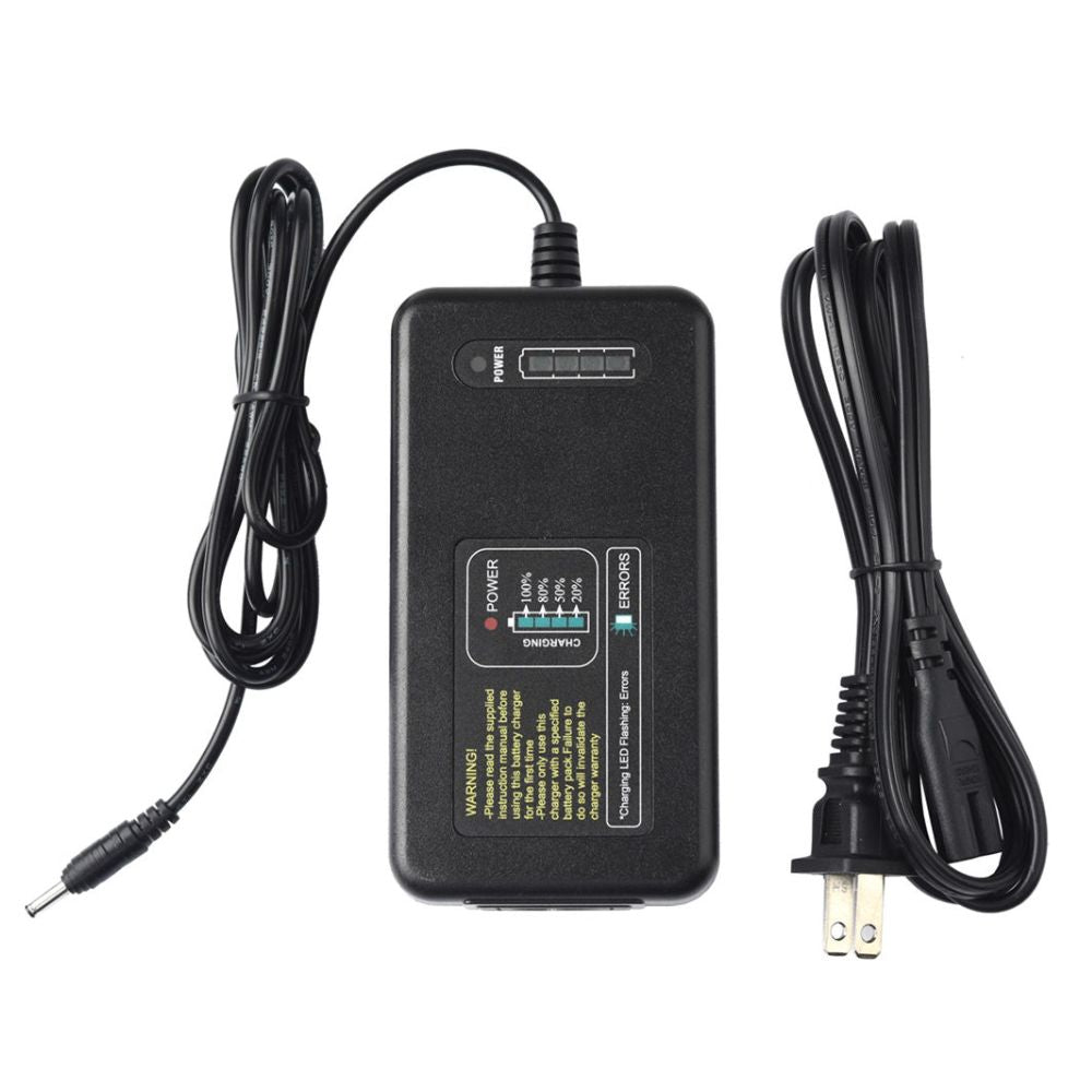 Godox Lithium Ion Battery Charger for AD600 / AD600Pro with LED Power Status Level & Error Indicator | WC87 | C26