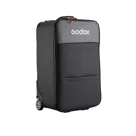 Godox CB-51 Trolley Carrying Bag for S60Bi S60D LED 3-Light Kit with Dedicated Padded Interior Storage Dividers & Multiple Zippered Pouch - Studio Photography Equipment