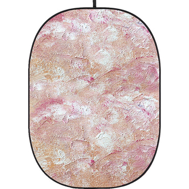 [CLEARANCE] Godox Collapsible Backdrop 1.5 x 2m Abstract Painting Background Easy Set Up with Wrinkle-Free Self-Supporting Collapsible Frame, and Non-Reflective Material for Photography, Live Stream, Vlogging, Video, Picture | CBA-PA0009