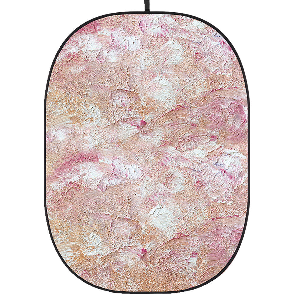 Godox Collapsible Backdrop 1.5 x 2m Abstract Painting Background Easy Set Up with Wrinkle-Free Self-Supporting Collapsible Frame, and Non-Reflective Material for Photography, Live Stream, Vlogging, Video, Picture | CBA-PA0009
