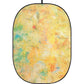 Godox Collapsible Backdrop 1.5 x 2m Abstract Painting Background Easy Set Up with Wrinkle-Free Self-Supporting Collapsible Frame, and Non-Reflective Material for Photography, Live Stream, Vlogging, Video, Picture | CBA-PA0009