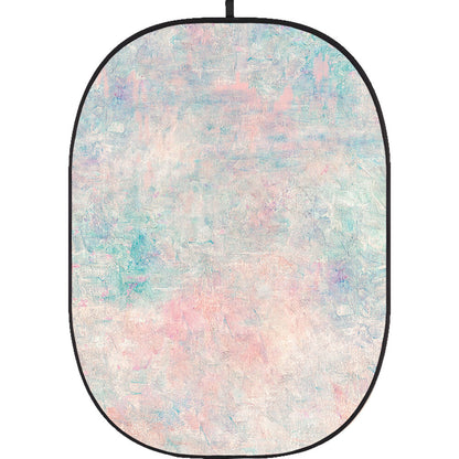Godox Collapsible Backdrop 1.5 x 2m Floral Painting Background Easy Set Up with Wrinkle-Free Self-Supporting Collapsible Frame, and Non-Reflective Material for Photography, Live Stream, Vlogging, Video, Picture | CBA-PF0005