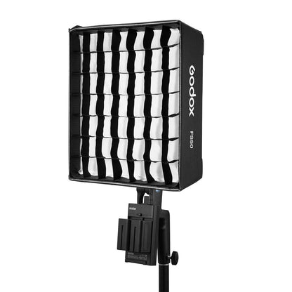 [CLEARANCE] Godox FS50 Foldable Diffusion Rectangular  Softbox with Removable Light Grid for FH50Bi and FH50R Flexible LED Light Panels