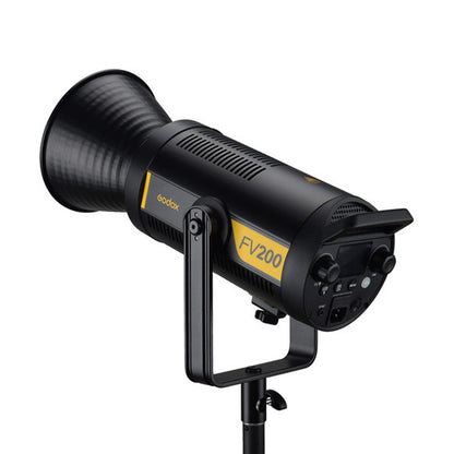 Godox FV200 200W / FV150 150W Hybrid HSS Flash and Continuous LED Monolight Bowens S Daylight with Onboard and 2.4GHz Wireless X System Controls for Studio Photography Lighting and Equipment