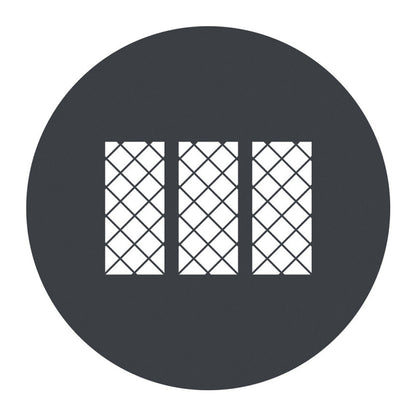 Godox GP-GS4 Gobo Set Spotlight Attachment Mount (6PCS) with Six Different Window Patterns,148mm Diameter for MG1200Bi LED Monolight for Photo, Video, Film