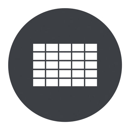 Godox GP-GS4 Gobo Set Spotlight Attachment Mount (6PCS) with Six Different Window Patterns,148mm Diameter for MG1200Bi LED Monolight for Photo, Video, Film