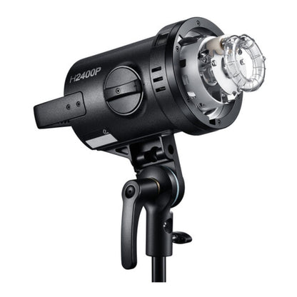 Godox H2400P Flash Head Light for P2400 Power Pack with Bowens Accessory Mount, 2400Ws Power Output Capacity, Optical Flash Receiver, and 60W LED Modeling Lamp