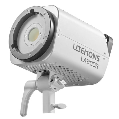 Godox Litemons LA200R K1 RGB 220W LED Video Light Bowens S Type Reflector Mount, 1800-10000K CCT with Dimming Wireless Control, Onboard and Mobile App Controls, 14 Light Effect Presets, Max 30m Bluetooth Control for Studio Lighting and Equipment