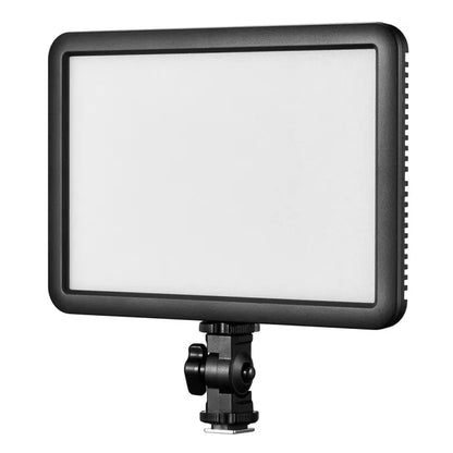 [CLEARANCE] Godox LDP8BI Bi-Color / LDP8D Daylight LED Video Light Panel 5600K / 2800-6500K 5V 10W (5.8 x 4.1") with 8 - 11 FX Effects, Adjustable Cold Shoe Mount, DC / NP-F Battery Power Supply (Battery Sold Separately)
