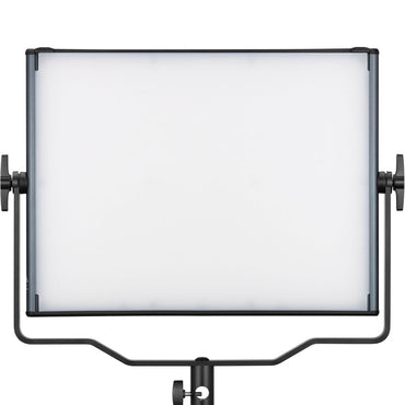 Godox LDX100R RGB 18 x 16" LED Panel Light with Swivel Bracket, 14 Built-In Lighting Effects, and Mobile App Control for Professional Studio Photography and Videography