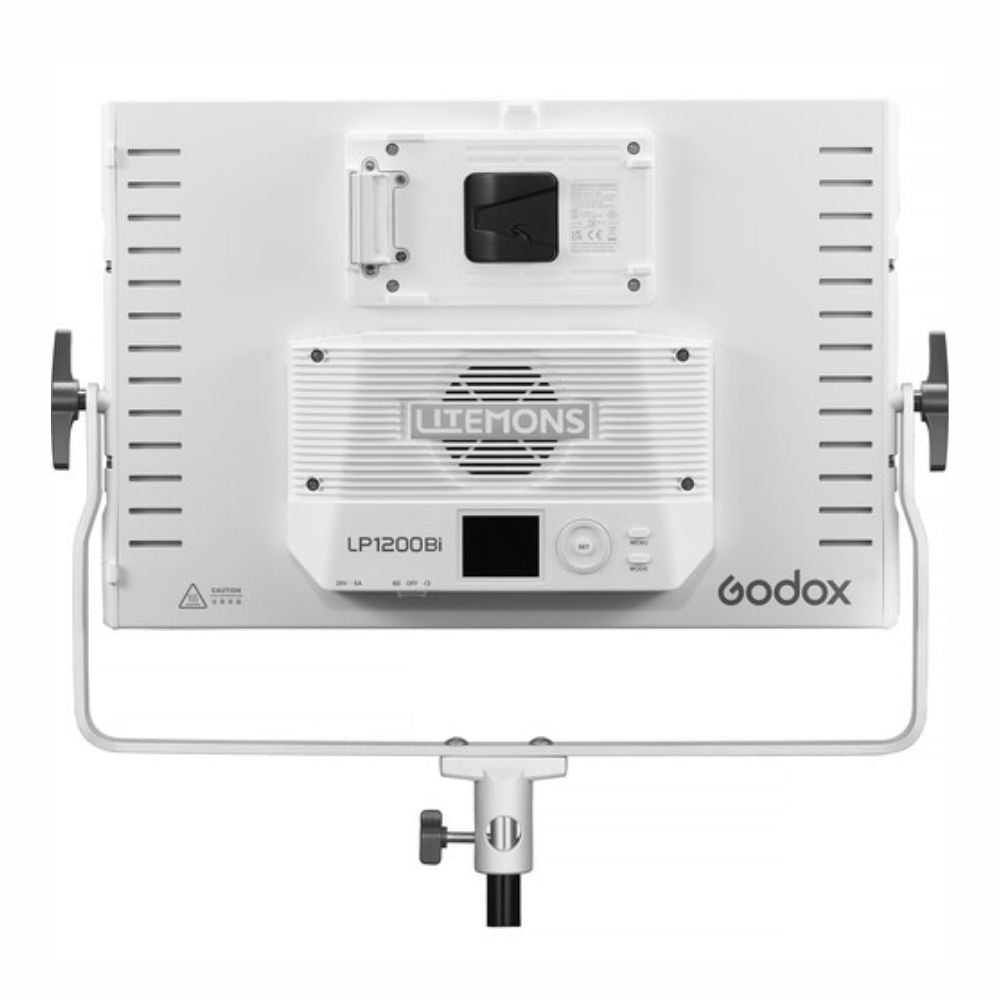 Godox LiteMons LP1200 Series Bi-Color / RGB LED Light Panel with 2800-6500K / 1800-10,000K CCT, Optional V-Mount Battery Power, Onboard & App Control for Live Streaming, Vlogging, Video Content Creation & Studio Lighting | LP1200BI LP1200R