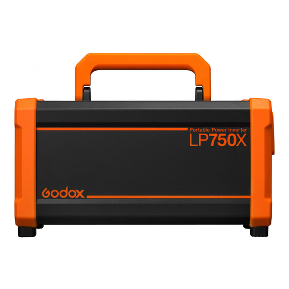 Godox LP750X (750W) 15000mAh Portable Power Inverter Generator AC Power Supply with 120V Outlets and USB Power Ports, Overall Battery Safety Protection for Photography and Studio Equipment