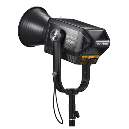 Godox KNOWLED M600Bi PRO Bi-Color LED COB Mono Light Kit 650W IP54 Rated 2800-6500K CCT Range with Bowens Mount Reflector DMX / CRMX / Artnet Bluetooth APP Controls, 2.4GHz Wireless, 11 Lighting Effect Presets for Studio Film Production