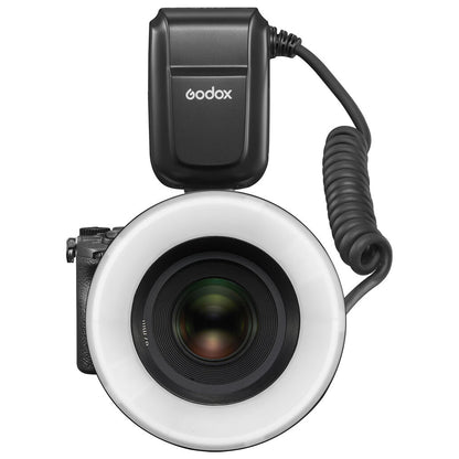 Godox MF-R765+ 49 to 77mm Dental Macro Ring Lens Flash with Wireless Trigger and 8 Lens Adapter Ring Sizes for Dental Photography