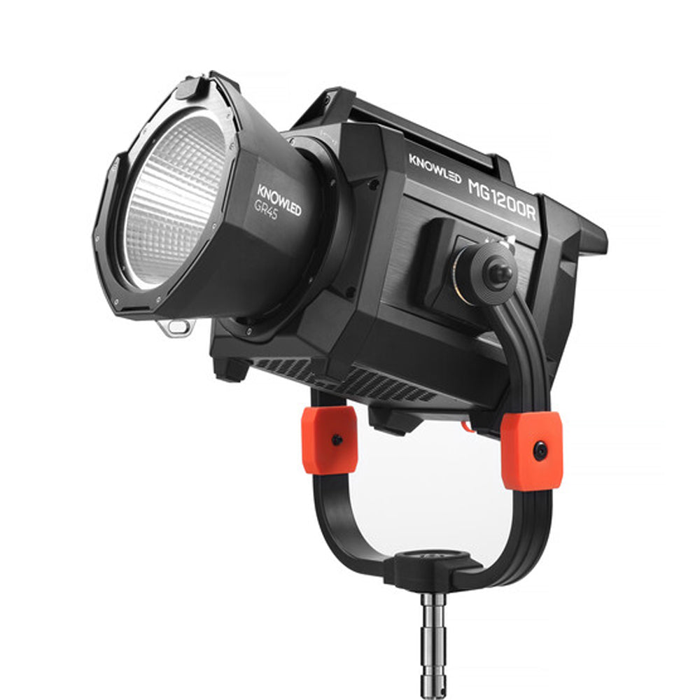 Godox KNOWLED MG1200R 1600W RGB LED Studio Light with G-mount GR45 Reflector & Flight Case | 1800-10000K CCT | 118000 Lux Brightness | HSI, RGBW, GEL, X-Y, CCT, FX Color Mode | DMX512, LumenRadio CRMX, Bluetooth, Ethernet, On-board Control