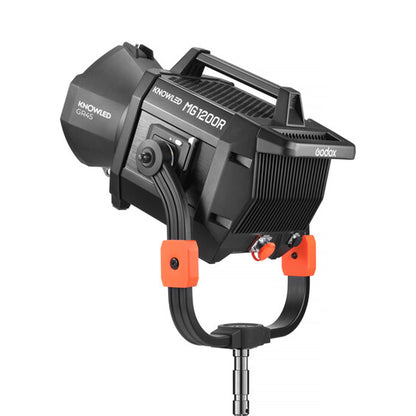 Godox KNOWLED MG1200R 1600W RGB LED Studio Light with G-mount GR45 Reflector & Flight Case / Hard Case / Carry Bag | 1800-10000K CCT | 118000 Lux Brightness | HSI, RGBW, GEL, X-Y, CCT, FX Color Mode | DMX512, LumenRadio CRMX, Bluetooth, Ethernet