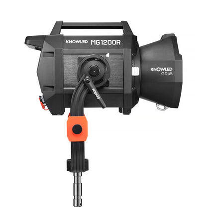 Godox KNOWLED MG1200R 1600W RGB LED Studio Light with G-mount GR45 Reflector & Flight Case / Hard Case / Carry Bag | 1800-10000K CCT | 118000 Lux Brightness | HSI, RGBW, GEL, X-Y, CCT, FX Color Mode | DMX512, LumenRadio CRMX, Bluetooth, Ethernet