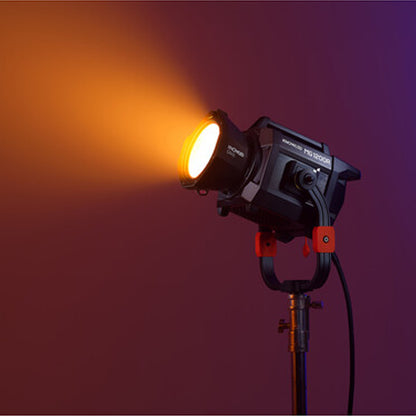 Godox KNOWLED MG1200R 1600W RGB LED Studio Light with G-mount GR45 Reflector & Flight Case / Hard Case / Carry Bag | 1800-10000K CCT | 118000 Lux Brightness | HSI, RGBW, GEL, X-Y, CCT, FX Color Mode | DMX512, LumenRadio CRMX, Bluetooth, Ethernet