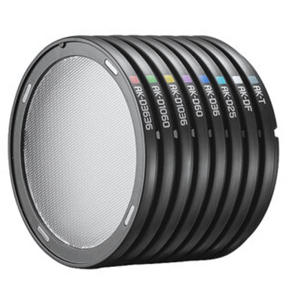 Godox KNOWLED MK Diffuser Kit with Magnetic Mounts and Attachment for MS60BI and MS60R LED Lights with Barndoors and Snoot for Lighting and Studio Equipment