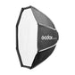 Godox ML-SF50 50cm Octagonal Softbox for ML30 / ML30Bi, ML60 / ML60Bi / ML60IIBi, ML100 / ML100Bi Lights, AD300Pro / AD400Pro Flash