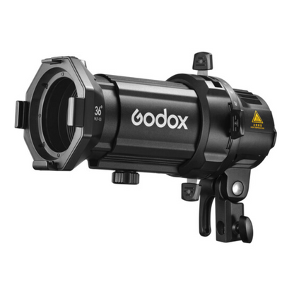 Godox 19 | 26 | 36 Degrees Lens Projection Attachment for MLP and ML30 | ML60 Projectors with Precise Light Control for Studio Lighting Equipment and Photography | MLP-01 MLP-02 MLP-03