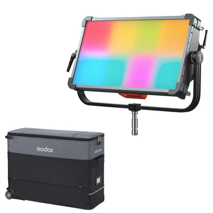 Godox KNOWLED P600R 30 x 22" RGB LED Light Panel with 2000-10000K, Fan Cooled, Flicker-Free Operation, Onboard, DMX/RDM, CRMX & App Control 4 to 16 Build-In Ligthning Effects