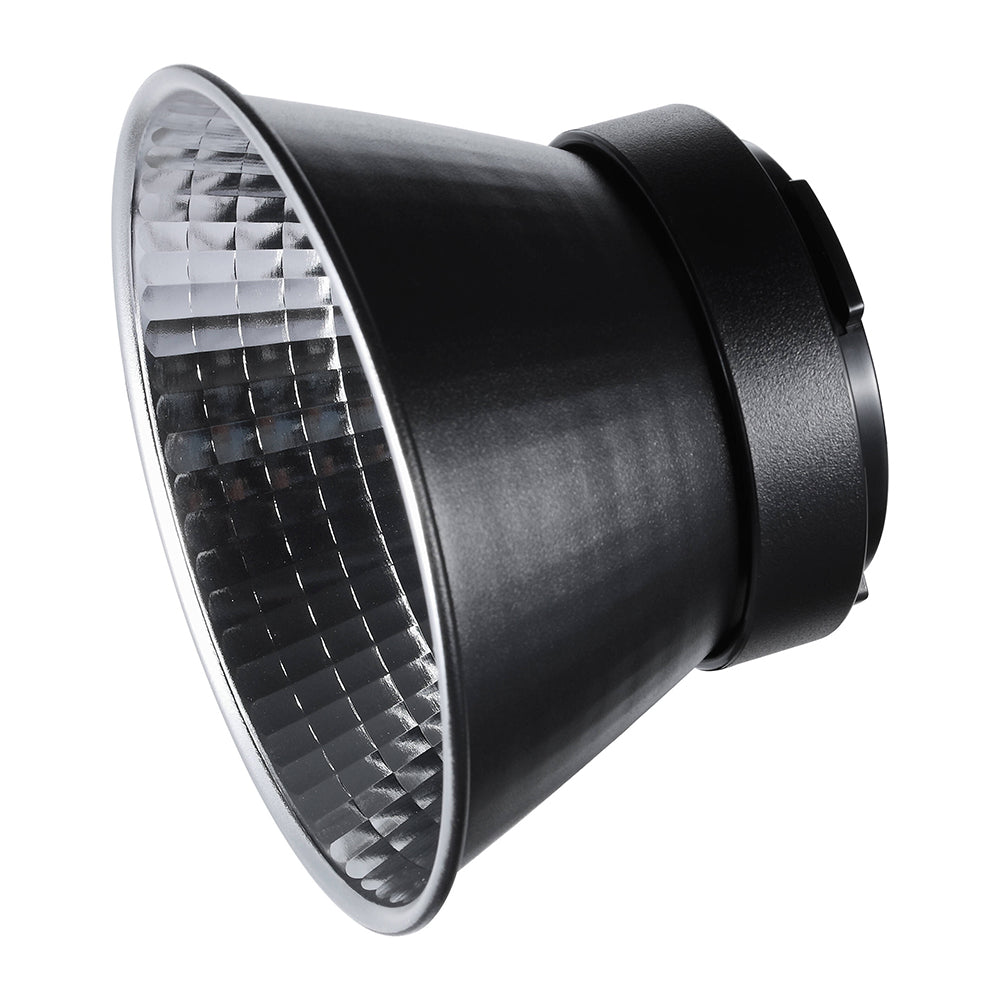 Godox 6" 5.5" 5.4" Standard Dome Reflector for ML60 AD300 LED Lights and AD600B AD600BM Flash Heads with 15° 60° Faceted Silver Interior for Lighting and Studio Equipment | RFT-1 RFT-22 RFT-23