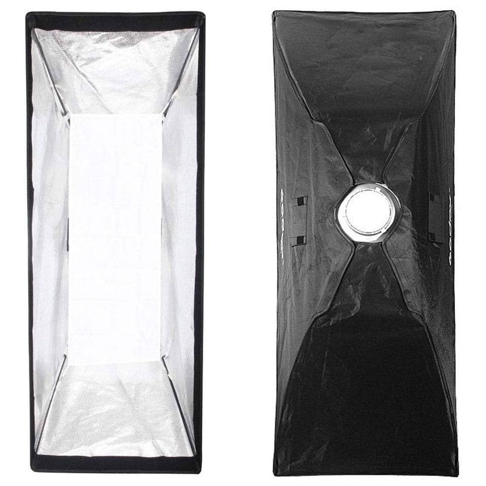 Godox 80cm x 120cm / 35cm x 160cm / 30cm x 120cm Rectangular Softbox Bowens S Mount Speed Ring with Honeycomb Grid Strip Box (Stripbox) and Diffuser for Studio Lighting and Equipment